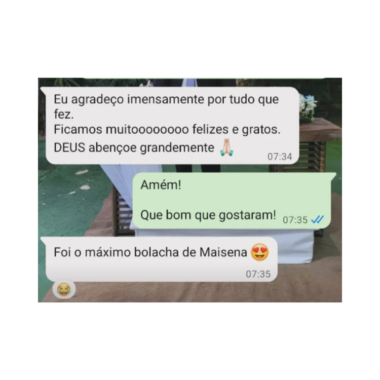 Depoimento de casal sobre a cerimônia com Danilo Coutinho